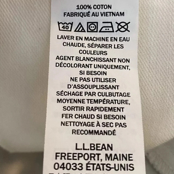 LL Bean Natural Fit Khaki‎ Chino Pants Mens Size 40X30 (859) - Picture 9 of 9